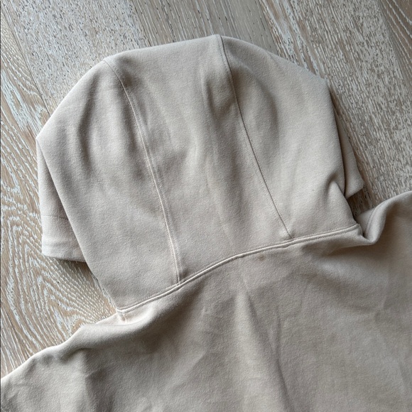 Ader Error Beige Logo Hood Tag Hoodie Size A3 (L/XL) - Picture 8 of 11